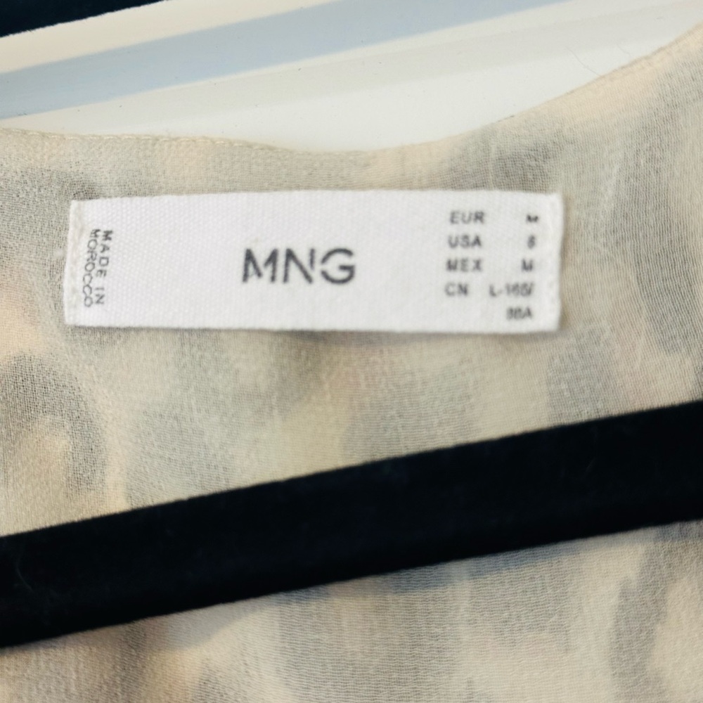 Mango Leopard Print Mini Dress - Picture 5 of 11